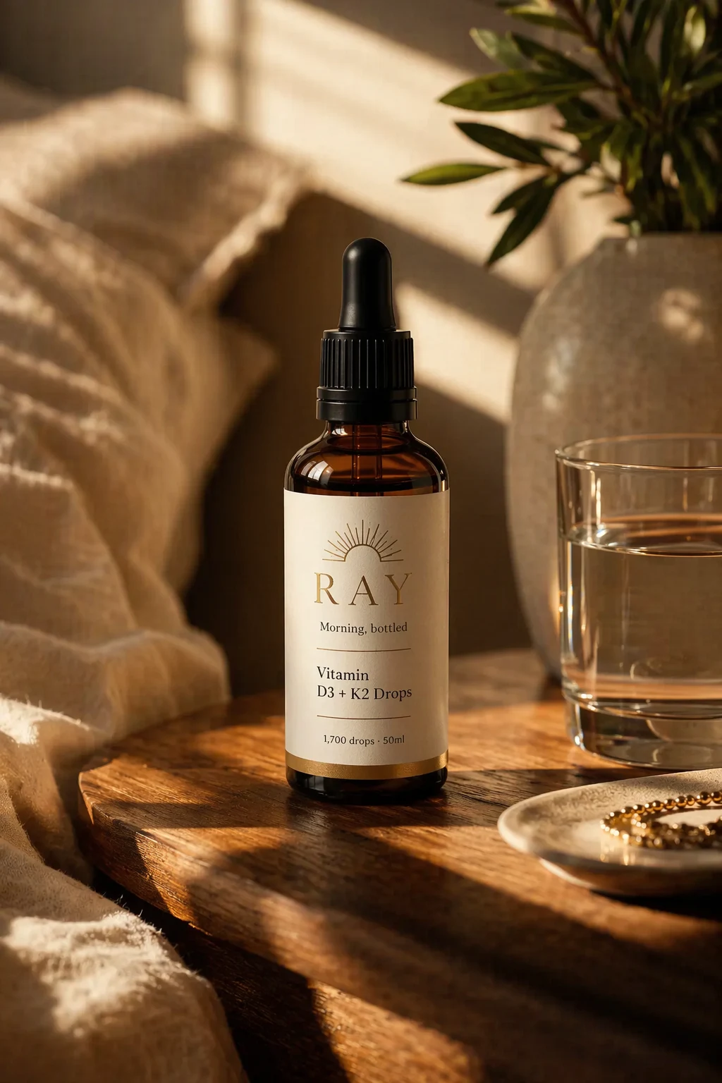 Vitamin D3 + K2 with your branding